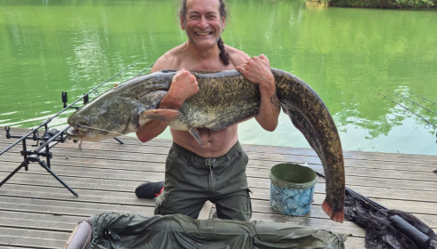 A 52 lb fish from Eau De Vie North, May 2025