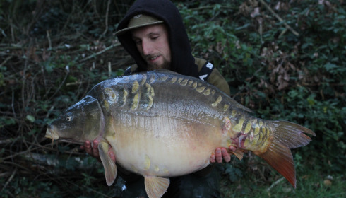A 38 lb carp from Eau De Vie North, Rob Gainer, Jan 2024