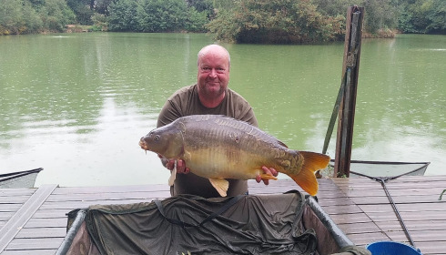 A 40 lb fish from Eau De Vie North, Aug 2025