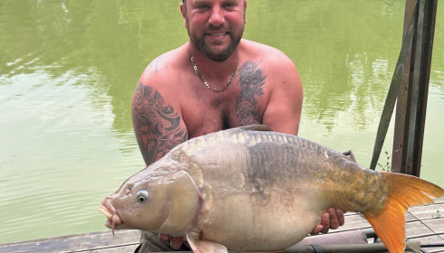 A 32 lb fish from Eau De Vie North, Aug 2025