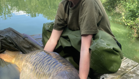 A 38 lb 4 oz fish from Eau De Vie North, Mirror, Jun 2025