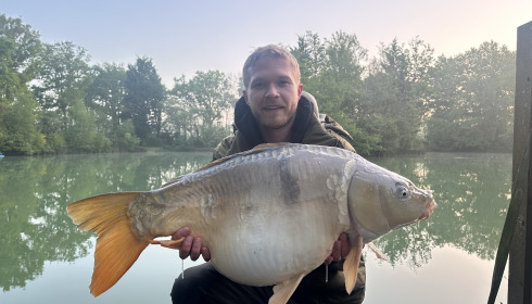 A 32 lb fish from Eau De Vie North, Mirror, Apr 2025