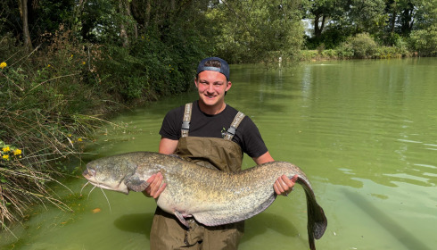 A 53 lb 4 oz fish from Eau De Vie North, The Biggest fish in the lake, Jul 2025