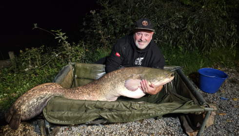 A 70 lb 3 oz fish from Eau De Vie North, Lake record catfish, Oct 2025