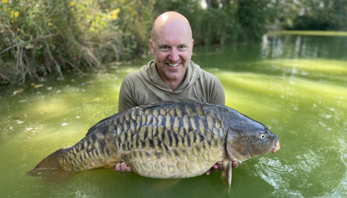 A 35 lb 12 oz fish from Eau De Vie North, Ian's PB, Aug 2024
