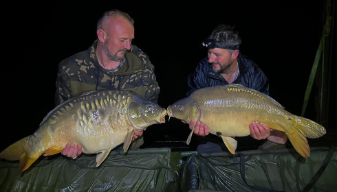 A 41 lb 6 oz carp from Eau De Vie North, Dean Williams, Oct 2024