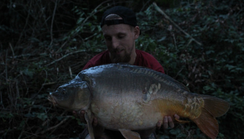 A 28 lb 10 oz carp from Eau De Vie North, Rob Gainer, Oct 2023