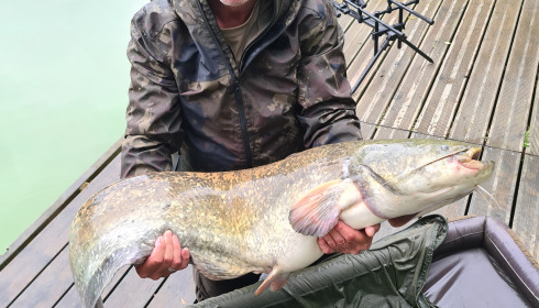 A 26 lb 12 oz carp from Eau De Vie North, May 2025