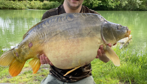 A 32 lb 4 oz fish from Eau De Vie South, May 2024