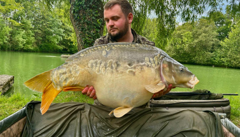 A 39 lb 4 oz fish from Eau De Vie South, Mirror, May 2025