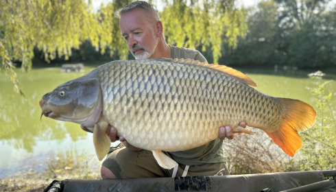 A 35 lb fish from Eau De Vie South, Sep 2023