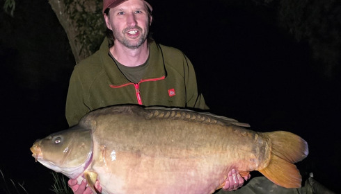 A 59 lb 8 oz carp from Eau De Vie South, Apr 2025