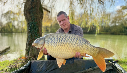 A carp from Eau De Vie South, Sam, Nov 2023