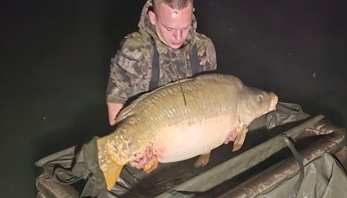 A 59 lb 8 oz carp from Eau De Vie South, Apr 2025