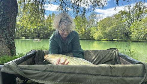 A 32 lb fish from Eau De Vie South, Apr 2024