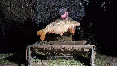 A 32 lb fish from Eau De Vie South, Common, Oct 2023