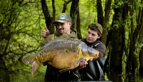 A carp from Emeraude, May 2024