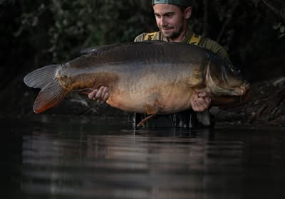 A 66 lb 14 oz carp from Emeraude, Oct 2025