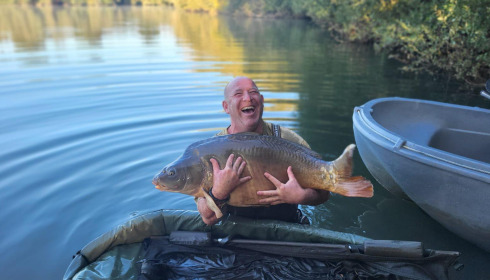 A 48 lb 5 oz carp from Emeraude, Sep 2025