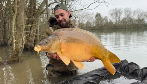 A 41 lb 8 oz carp from Emeraude, NEW STOCK, Jan 2025