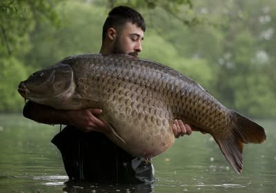 A 72 lb carp from Emeraude, May 2025