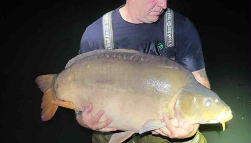 A 50 lb 7 oz carp from Emeraude, Sep 2025