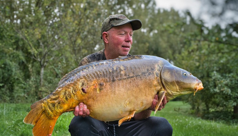 A carp from Evaro, Oct 2024