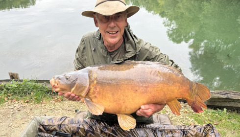 A 42 lb fish from Evaro, Mirror, Aug 2025
