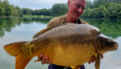 A carp from Evaro, Sep 2024