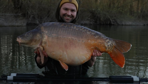 A carp from Evaro, Apr 2025