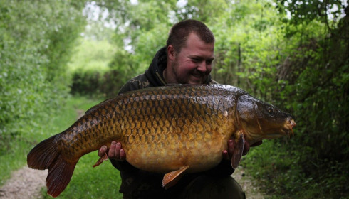A carp from Evaro, May 2025