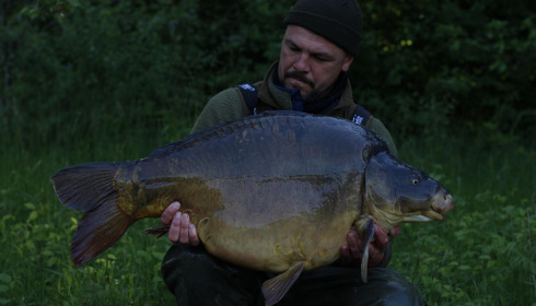 A carp from Evaro, May 2025