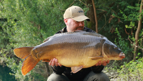 A carp from Evaro, Jul 2024