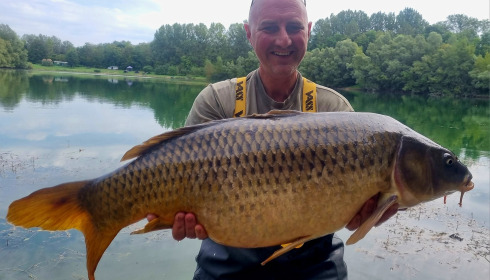 A carp from Evaro, Sep 2024