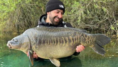 A carp from Evaro, May 2024