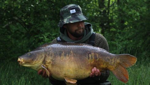 A carp from Evaro, May 2025