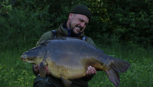 A carp from Evaro, May 2025