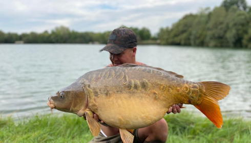 A carp from Evaro, Aug 2023