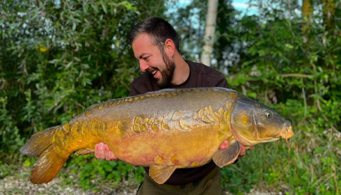 A carp from Evaro, Aug 2023