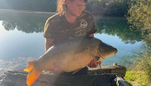 A carp from Evaro, Jul 2025