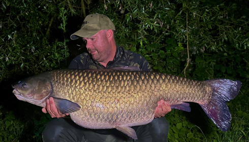 A carp from Evaro, Jul 2024