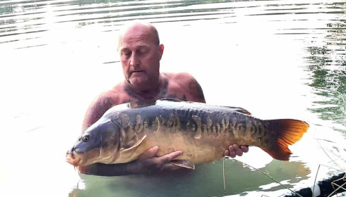 A carp from Evaro, Aug 2024