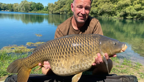 A carp from Evaro, Jul 2024
