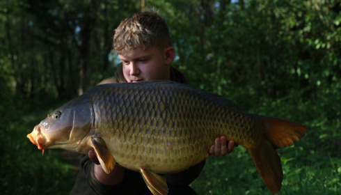 A carp from Evaro, May 2025