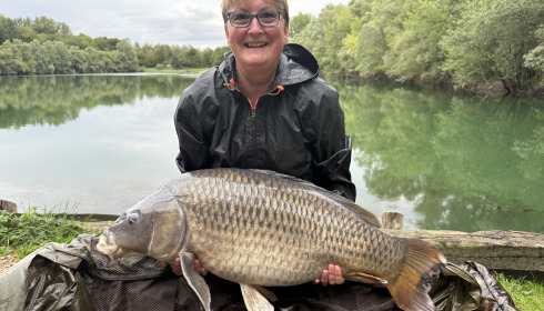 A 45 lb fish from Evaro, Common PB, Aug 2025