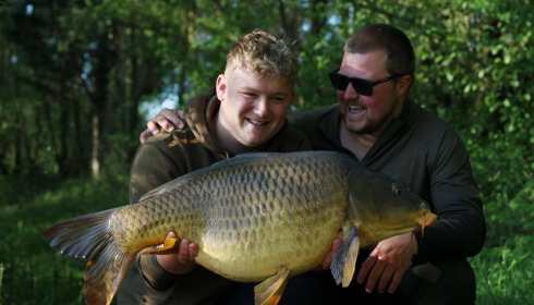A carp from Evaro, May 2025