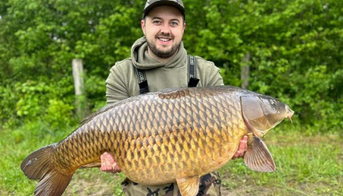 A carp from Evaro, May 2024