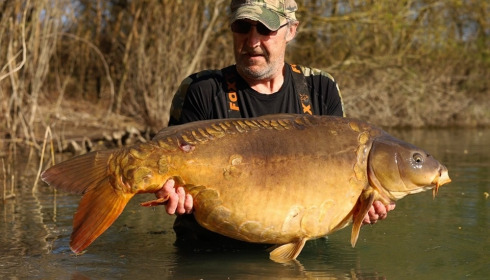 A carp from Evaro, Apr 2025