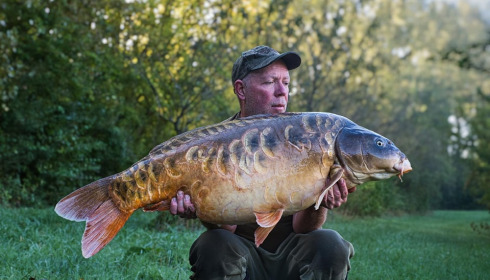 A carp from Evaro, Oct 2024