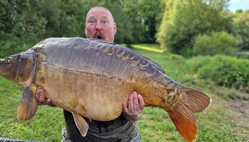 A carp from Evaro, Aug 2024